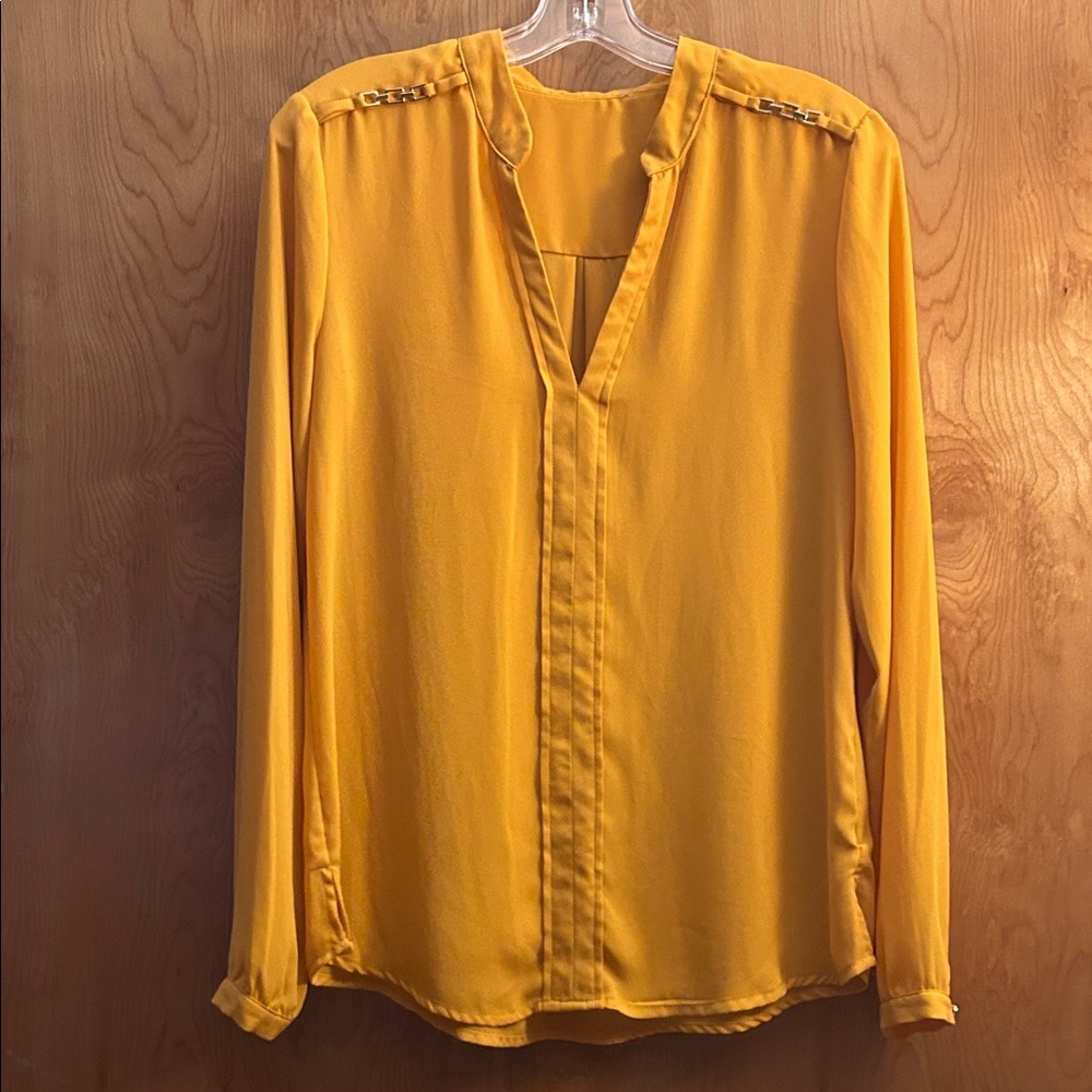 Elegant Yellow Women's Top